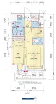 プレサンス広小路通今池の間取り画像