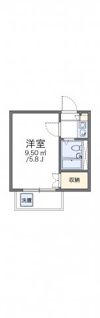 レオパレス西新井第1の間取り画像