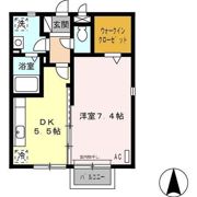 リースランド春岡Ⅲ Aの間取り画像