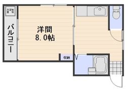 チェルシー青江 西の間取り画像