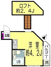 コンフォート板橋の間取り画像