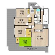DO鶴見の間取り画像