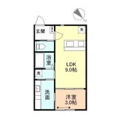 One－leaf cloverの間取り画像
