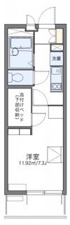 レオパレスアスリートⅡの間取り画像