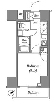 GENOVIAお花茶屋skygardenの間取り画像