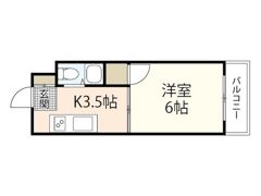 サクラーレ平野町【旧：第1創広ビル】の間取り画像