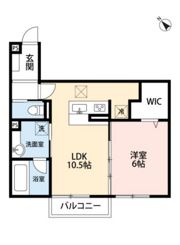 D-room中筋Ⅱの間取り画像