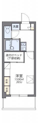 レオパレス古島HIGAの間取り画像