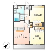 ハイム・クレシアの間取り画像