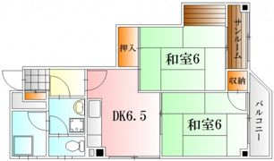 岡本ビルの間取り画像