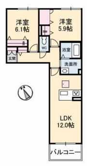 シャイネンせせらの間取り画像