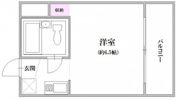 コーポ円満地の間取り画像