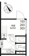 QUQURI TOKYO SHINJUKUの間取り画像