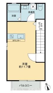 ベルリード花ノ宮の間取り画像