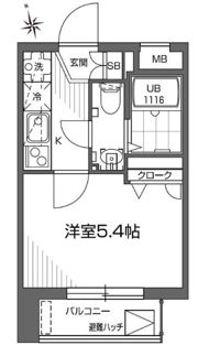 グランアセット早稲田の間取り画像