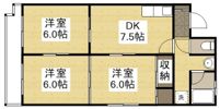 成広京町マンションの間取り画像
