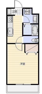 エザンスⅡの間取り画像