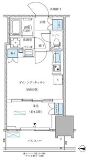 パークアクシス西大島コンフォートスクエアの間取り画像