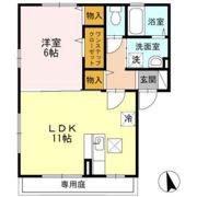 サンハイツ A棟の間取り画像