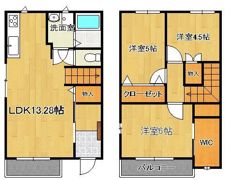 ヴィエラ中間B棟の間取り画像