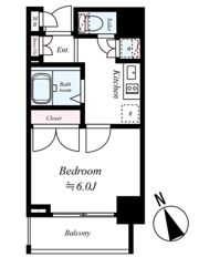 スパシエ レジデンス ファーストの間取り画像