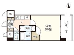 エイトバレー横川リバーフロントの間取り画像