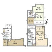高松戸建の間取り画像