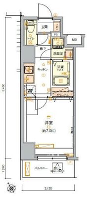 リヴシティ西川口弐番館の間取り画像