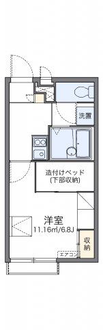 レオパレス坂之台ビレッジの間取り画像