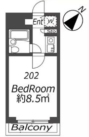 ヴィラージュ行徳の間取り画像