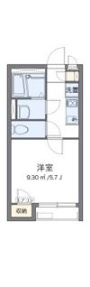 クレイノ布橋の間取り画像