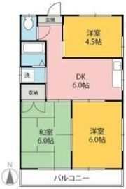 イシイハイツの間取り画像