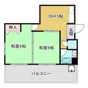 古川マンションの間取り画像