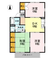 サンクレストAの間取り画像