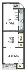 アルプス庄内の間取り画像