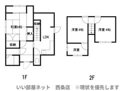 磯浦町貸家Bの間取り画像