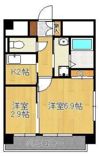アベニュー黒崎の間取り画像