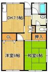 たかつアパートの間取り画像