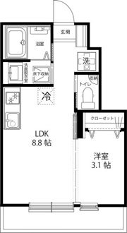 Casa Simpatia Koganeiの間取り画像