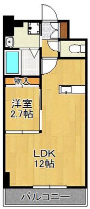 リバティ行橋の間取り画像