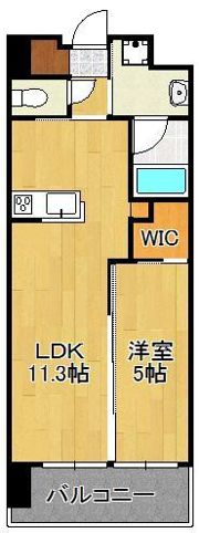ハイネス槻田の間取り画像