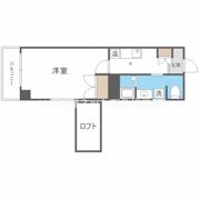 ディー・シモンズ西梅田の間取り画像