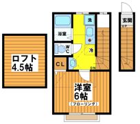 ボヌール幡ヶ谷の間取り画像