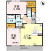 オッツ池田の間取り画像