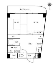 ホワイトキャッスル上大岡の間取り画像