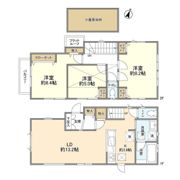 岡本3丁目貸家の間取り画像