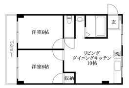 La Casa タイケンVの間取り画像