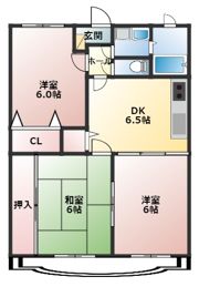 ラ・フォーレ峯の間取り画像