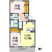D-room蓮台寺の間取り画像
