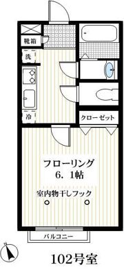 ローゼンハイムの間取り画像